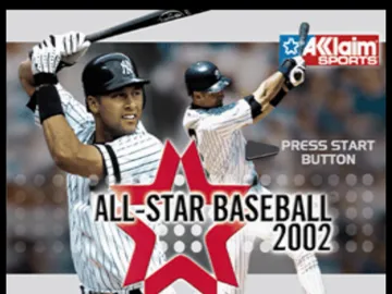 All-Star Baseball 2002 (Japan) screen shot title